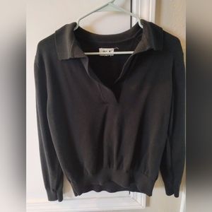 Pact polo style sweater- worn 2x!!